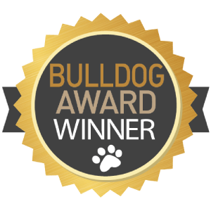 Bulldog Awards winner badge